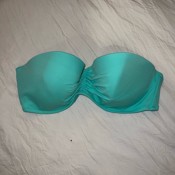 PINK Victoria's Secret Other - Teal Victoria’s Secret Strapless Bikini Top